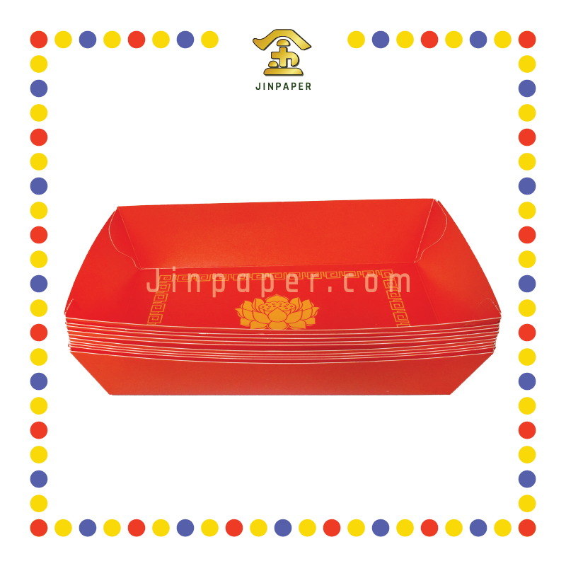 PRAYING BOAT TRAY 莲花托盘(纸)