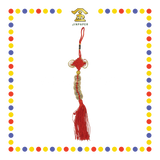 LUCKY GOODS 金边中国结五帝钱