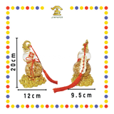 LUCKY GOODS hl002 金元宝底座弯头金箔葫芦