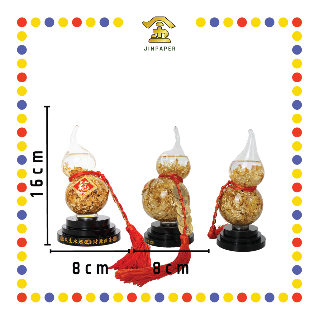 LUCKY GOODS 金箔转葫芦【小/大】