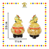 LUCKY GOODS【大号/小号】貔貅金箔聚宝盆