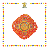 JOSS PAPER 彩色双面折便烫金鸿运元宝盘【小/中/大】