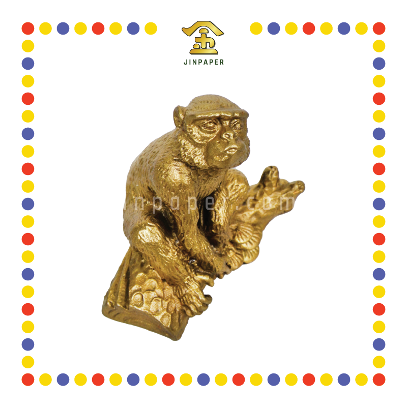 LUCKY GOODS 十二生肖铜-猴