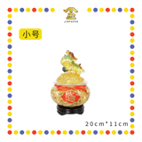 LUCKY GOODS【大号/小号】貔貅金箔聚宝盆