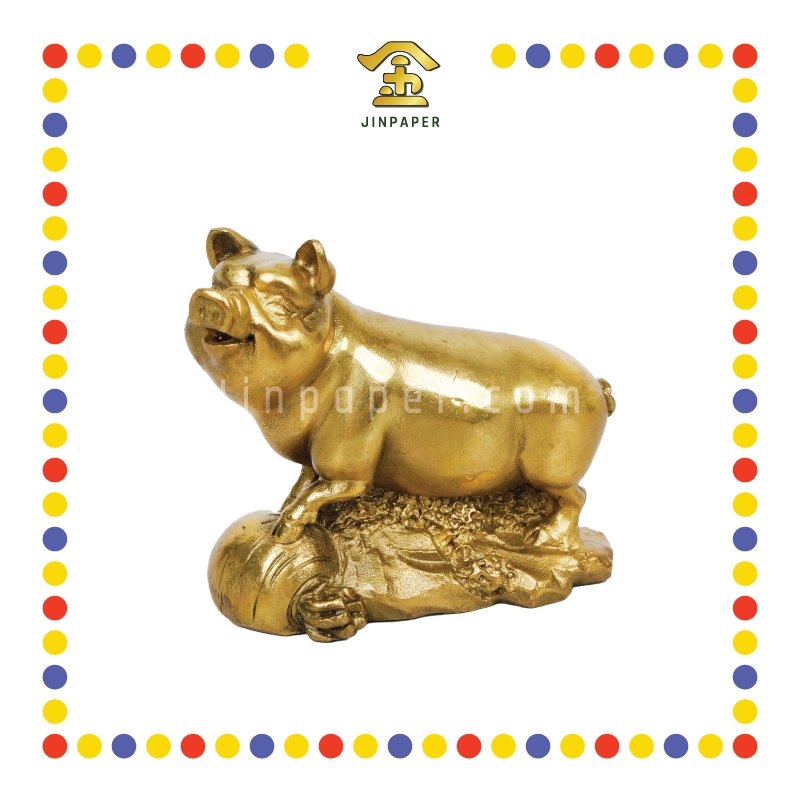 LUCKY GOODS 十二生肖铜-猪