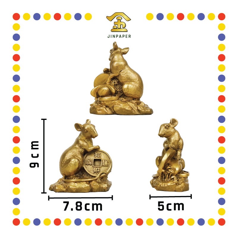 LUCKY GOODS 十二生肖铜-鼠