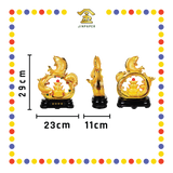 LUCKY GOODS 29# 镀金百财有余鱼