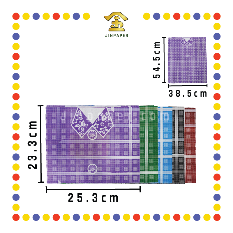 JOSS PAPER 五色【男/女】格仔中衣