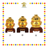 LUCKY GOODS 沙金四方纳财聚宝盆【小/中/大】
