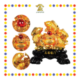 LUCKY GOODS 12寸 镀金五福临门鱼