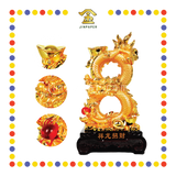 LUCKY GOODS 镀金祥龙招财 中