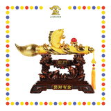 LUCKY GOODS 沙金招财有余 大