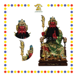 PRAYING STATUE 16寸 珍珠漆树脂剑指关公