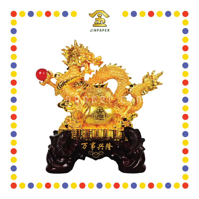 LUCKY GOODS 镀金万事兴隆