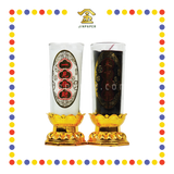 JOSS CANDLE 大二伯爷玻璃斗烛(黑白)
