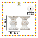 PRAYING CANDLESTICK【大号/中号】浮雕莲花三用烛台