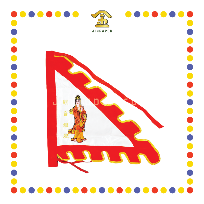 PRAYING FLAG 观音三角旗