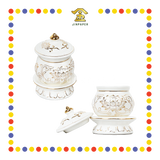 PRAYING CUP 小浮雕莲花圣水杯(白)