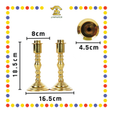 PRAYING CANDLESTICK 加大 双用铜烛台