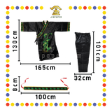 CLOTH EMBROIDERY 五鬼大哥爷-衣/裤/腰带【白色/黑色】