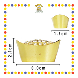 LUCKY GOODS 电镀砖石金元宝【小/中/大】