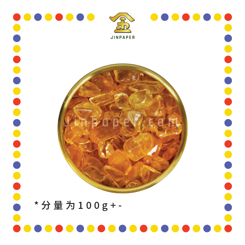 LUCKY GOODS【七彩/黄】碎水晶(100g)