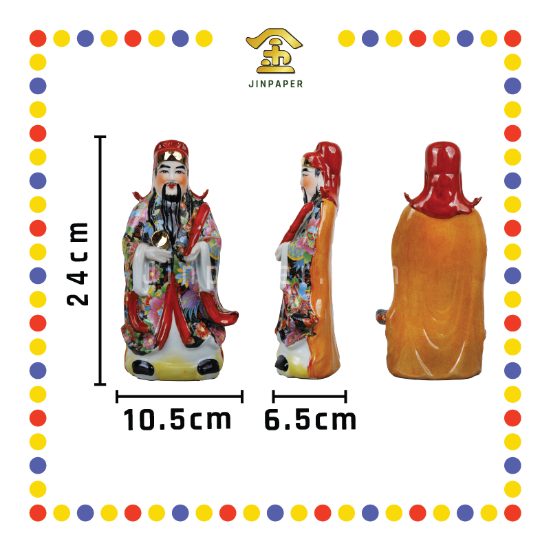 PRAYING STATUE 10寸 日彩三星