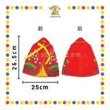EMBROIDERY 10寸 莲花袍【红色/黄色/粉红色/白色】