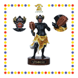 PRAYING STATUE 10寸 树脂珍珠淡彩新体站五鬼(套)