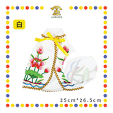 EMBROIDERY 10寸 莲花袍【红色/黄色/粉红色/白色】