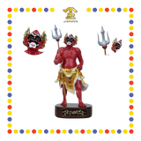PRAYING STATUE 10寸 树脂珍珠淡彩新体站五鬼(套)
