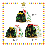 EMBROIDERY【10寸/12寸/14寸】大二爷伯竹叶袍