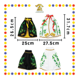 EMBROIDERY【10寸/12寸/14寸】大二爷伯竹叶袍