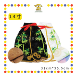 EMBROIDERY【10寸/12寸/14寸】大二爷伯竹叶袍