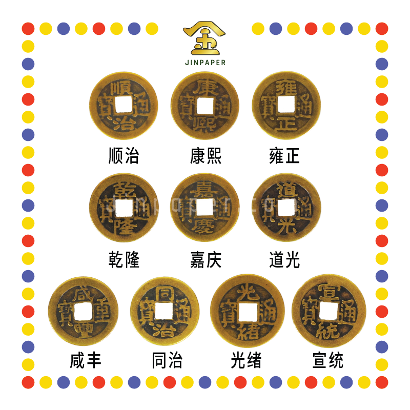 BRASS COINS 皇帝铜钱【顺治/康熙/雍正/乾隆/嘉庆/道光/咸丰/同治/光绪/宣统】