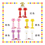 PARYING LAMP 10号 七彩水晶莲花灯【黃/透明/红/粉红/紫】(全LED)