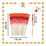 JOSS CANDLE (箱)花六脚烛(10kg) (蜡烛)