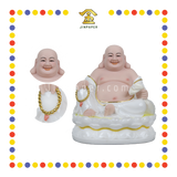 PRAYING STATUE 11寸 坐彩弥勒佛