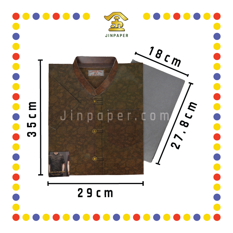 JOSS PAPER 3G018 奢华套庄冰丝男社衫(袋庄)