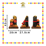 LUCKY GOODS 11x11 双金招财黑金