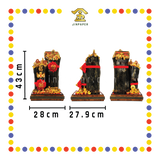 LUCKY GOODS 11x11 双金招财黑金