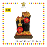 LUCKY GOODS 11x11 双金招财黑金
