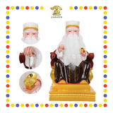 PRAYING STATUE 12寸 宋谷帽真须白衣拿督公/拐