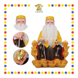 PRAYING STATUE 12寸 金山宋谷帽真须黄衣拿督公/拐