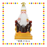 PRAYING STATUE 12寸 宋谷帽真须白衣拿督公/拐