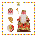 PRAYING STATUE 12寸 珍珠漆树脂大伯公
