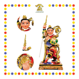 PRAYING STATUE 12寸 彩色中坛元帅