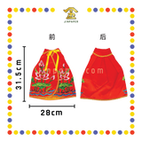 EMBROIDERY 12寸 莲花袍【红色/黄色/粉红色/白色】