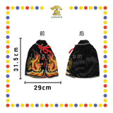 EMBROIDERY 12寸 龙袍【红色/黄色/青色/蓝色/黑色】