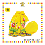 EMBROIDERY 12寸 莲花袍【红色/黄色/粉红色/白色】